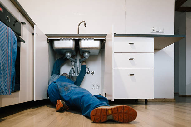 Professional Drain Cleaning technician working in Hancock, NY
